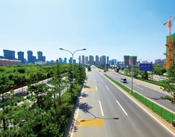 西安市南三环蹊径