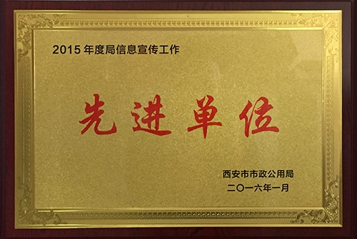 信息宣传事情先进单位